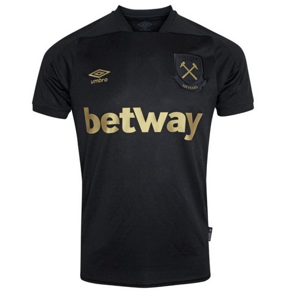 Thailand Trikot West Ham United Ausweich 2020-21 Schwarz Fussballtrikots Günstig